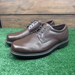 SAS Ambassador Men's Oxford Brown Leather Lace-Up Dress Shoes Size 12WW J9933990